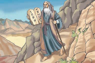 Mojżesz – przymierze na Synaju: Dziesięć Przykazań