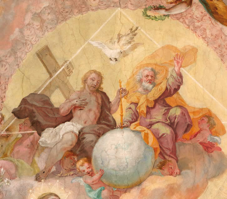 Adam i Ewa w raju. Bizantyjska mozaika z XII-XIII w. w katedrze Monreale, Włochy / WWW.THEREDLIST.COM