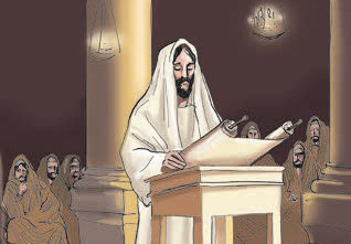 Jezus – w synagodze w Nazarecie